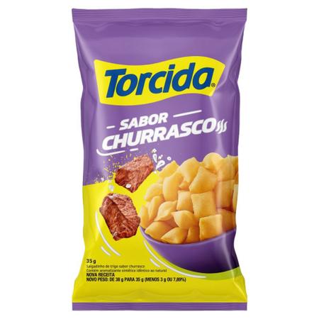 Imagem de Salgadinho de Trigo Torcida Churrasco 35g