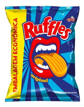 Imagem de Salgadinhos Batata Ruffles 17g - Elma Chips Caixa C/ 10 Un