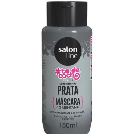 Imagem de Salon Line To De Cacho Máscara Pigmentante Prata 150Ml