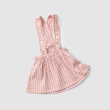 Imagem de Salopete Xadrez Vichy - Rosa bebê - Ame Kids