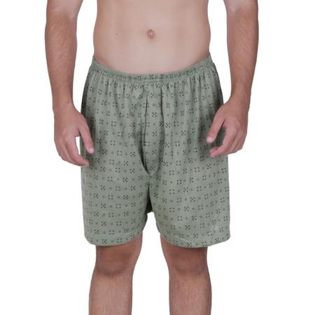 Imagem de Samba Canção Masculina Estampada Pijama Short de Dormir - SAMBA CANÇÃO