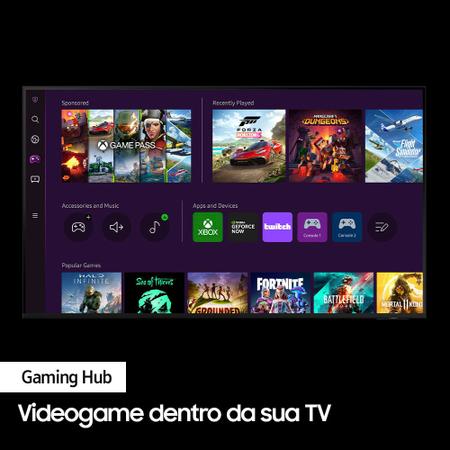 Imagem de Samsung Smart TV 55" QLED 4K Q70C 2023, Modo Game, Som em Movimento, Tela sem limites, Design slim
