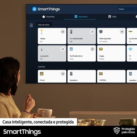 Imagem de Samsung Smart TV 65" QLED 4K Q65D 2024, Modo Game, Tela sem limites, Design slim, Visual livre de cabos, Alexa built in