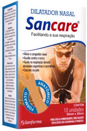 Imagem de Sancare dilatador nasal masculino c/10 unidades