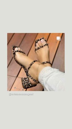 Sand lia 2 tiras L Angeleli Premium Outros Moda e Acess rios