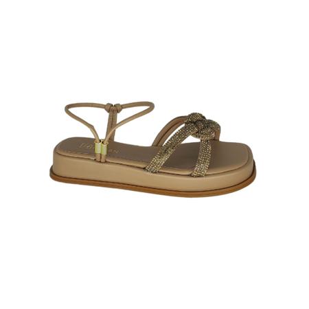 Imagem de Sandalia addan strass flatform  adulto r.5428 