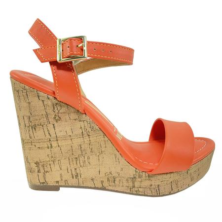 Sand lia Anabela Vizzano Corti a Feminina Laranja Sand lia