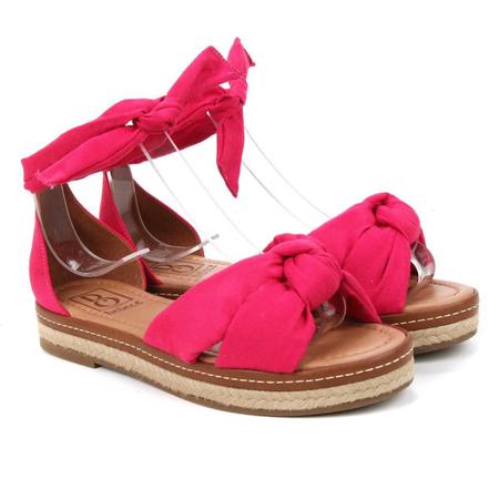 Sandália Bebecê Flatform Corda Nó Amarração - Sandália Feminina - Magazine  Luiza