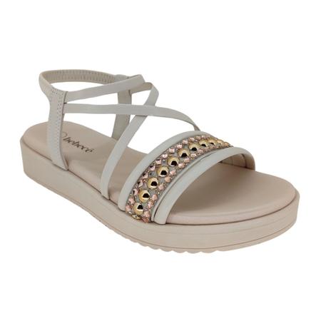 Sandália Bebecê Pedraria Flatform 2289712 - Feminino Imagem de Sandália Bebecê Pedraria Flatform 2289712 - Feminino