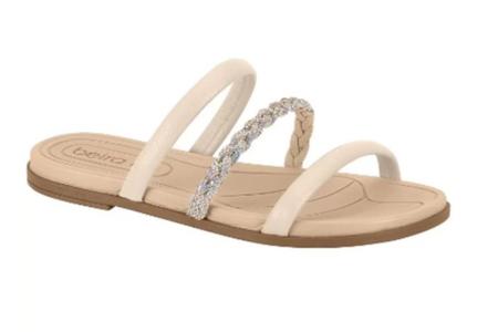Sandalia beira rio 8507.104 tiras strass Imagem de Sandalia beira rio 8507.104 tiras strass