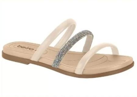 Sandalia beira rio 8507.104 tiras strass Imagem de Sandalia beira rio 8507.104 tiras strass