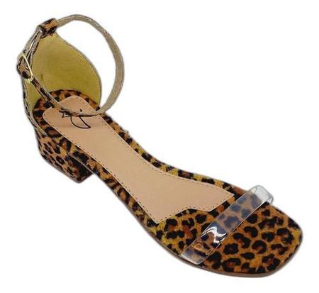 Sand lia Carolina Boix Silicone Oncinha Salto Bloco Original