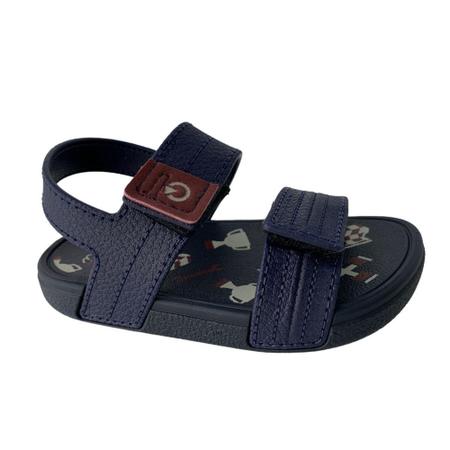 Sand lia Casual Cartago Infantil Masculina 11605 Azul Bege