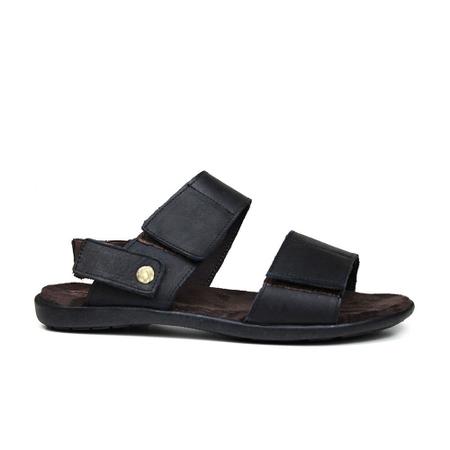 Sandália Casual Masculino Couro Deck B HB300 Conforto - Deck Be Imagem de Sandália Casual Masculino Couro Deck B HB300 Conforto