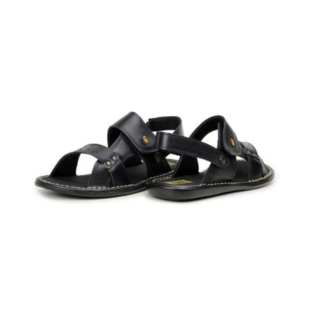 Sandália Chinelo Anti Stress Masculino Couro Legítimo - CAT Imagem de Sandália Chinelo Anti Stress Masculino Couro Legítimo