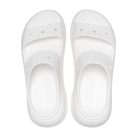 Imagem de Sandália crocs classic crush platform sandal white
