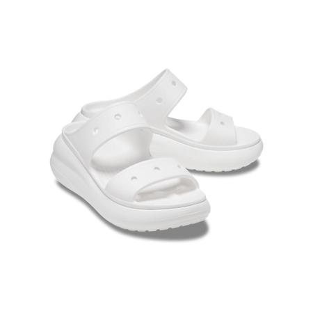 Imagem de Sandália crocs classic crush platform sandal white