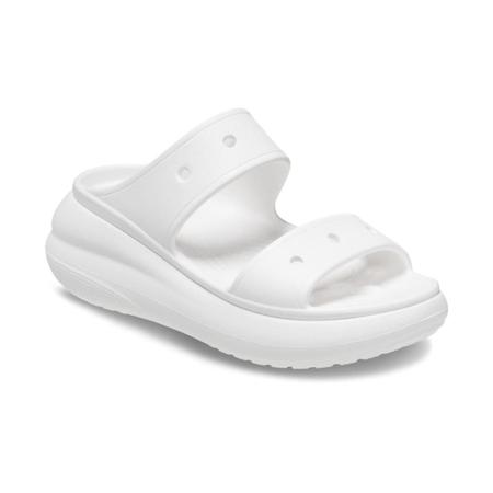 Imagem de Sandália crocs classic crush platform sandal white