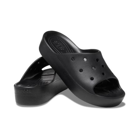 Imagem de Sandália crocs classic plataform slide black