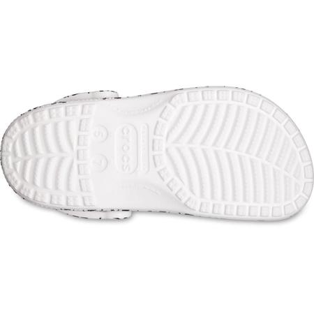 Imagem de Sandália crocs classic skull print clog white/black