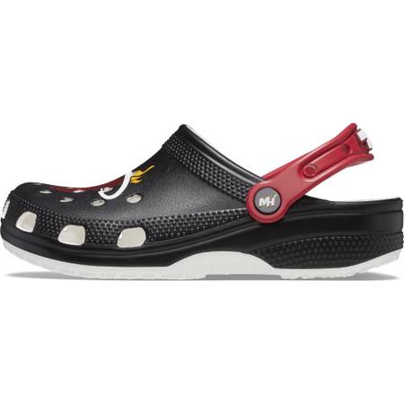 Imagem de Sandália crocs nba miami heat  black