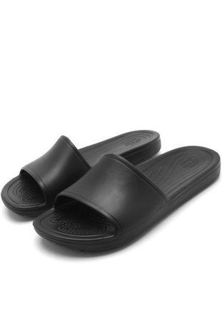 Sand lia Crocs Sloane Slide W Preta Babuche Clog Feminino