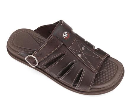 Sandália De Couro franciscana Chinelo Masculino Anatômica Antiestresse - Country-M Imagem de Sandália De Couro franciscana Chinelo Masculino Anatômica Antiestresse