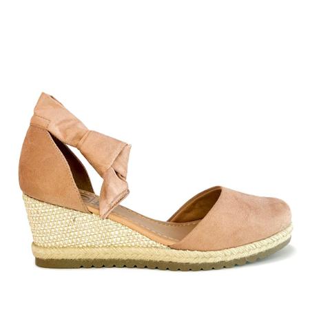 Sandália bebecê sale espadrille marrom
