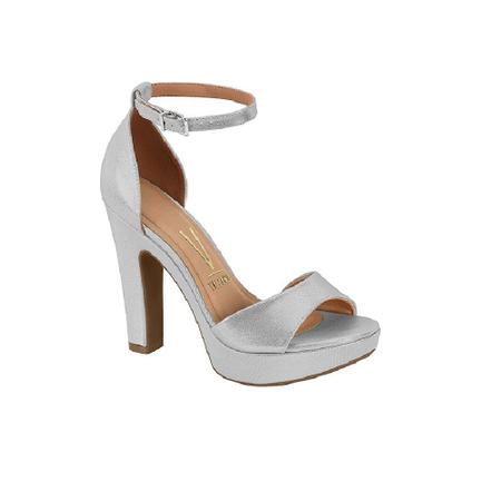 Sand lia Fem Vizzano Meia Pata Salto Grosso Prata 6292.217