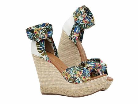 Sandalia anabela store florida