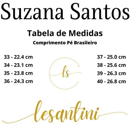 Imagem de Sandalia Feminina Anabela Suzana Santos 4368.81355