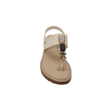 Sandália Feminina De Dedo Rasteira Com Pedrarias Modare Ultra Conforto 7141120 Imagem de Sandália Feminina De Dedo Rasteira Com Pedrarias Modare Ultra Conforto 7141120