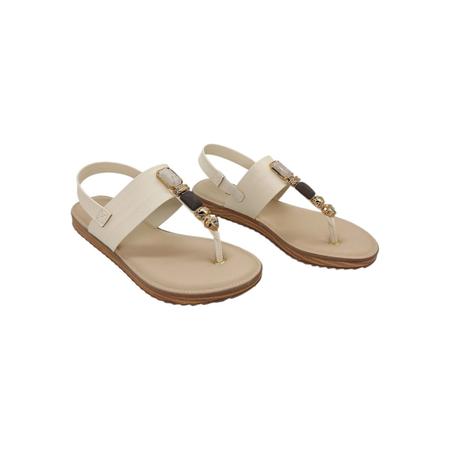 Sandália Feminina De Dedo Rasteira Com Pedrarias Modare Ultra Conforto 7141120 Imagem de Sandália Feminina De Dedo Rasteira Com Pedrarias Modare Ultra Conforto 7141120