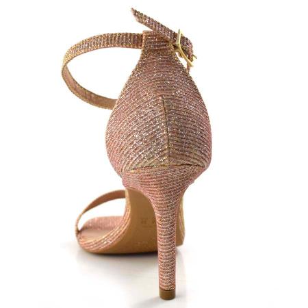 Sand lia Feminina de Festa Cazzualen Ouro Ros 1600TC 22114