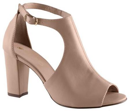 Sandália feminina cheap open boot