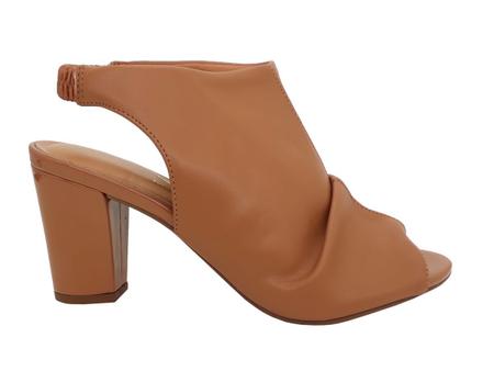Sandália feminina open cheap boot vizzano