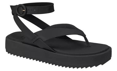 Sandália Flatform Feminina Moleca Metalizada Nova 5489105 Imagem de Sandália Flatform Feminina Moleca Metalizada Nova 5489105