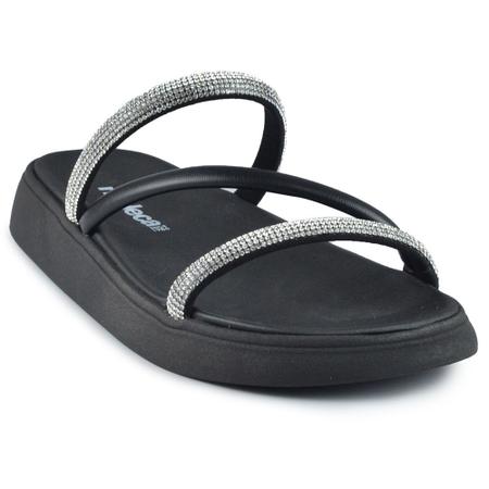 Imagem de Sandália Flatform Moleca Feminina Strass - Brilho TM 5469.121