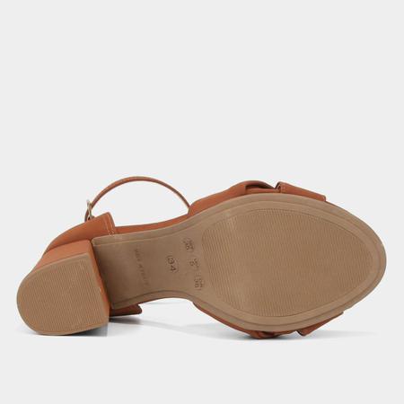 Sand lia Griffe N Salto Grosso Feminina Sand lia Feminina