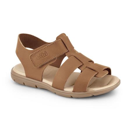 Sandalias de best sale couro infantil masculina