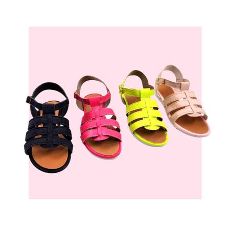Sandália Infantil Feminina Mili Kids Tratorada - Via Bolsa Imagem de Sandália Infantil Feminina Mili Kids Tratorada