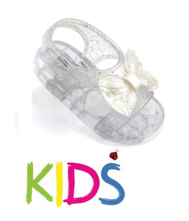 Imagem de Sandália INFANTIL Luz Led Pisca Baby Menina Glitter Laço