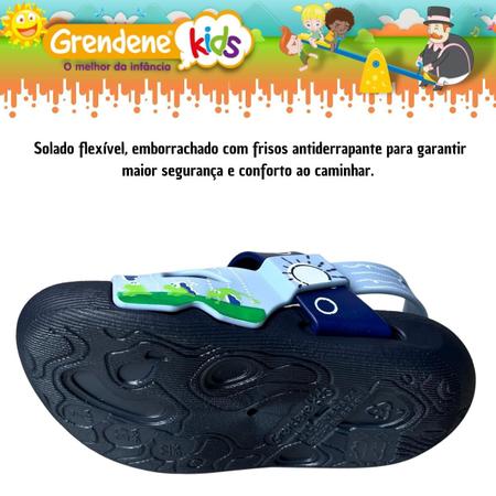 Imagem de Sandália Infantil Masculina Grendene Kids Mundo Bita Forest Baby Para Menino 22820