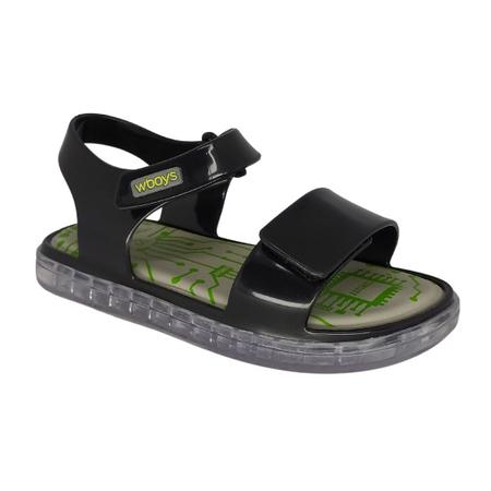Sand lia Infantil Masculina World Colors com Luizinha de Led
