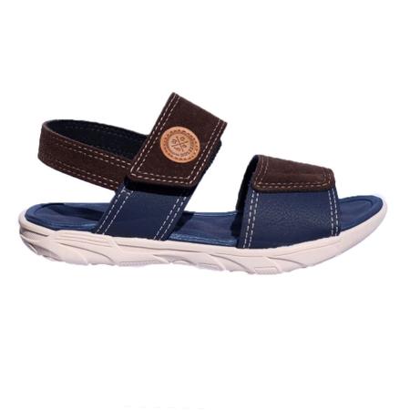 Sand lia Infantil Molekinho 2400.129 Cor Caf Marinho Tamanho