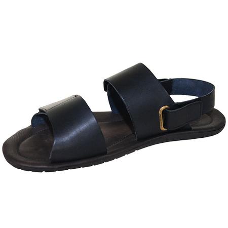 Sandália Masculina Couro Jovaceli Cancum Imagem de Sandália Masculina Couro Jovaceli Cancum