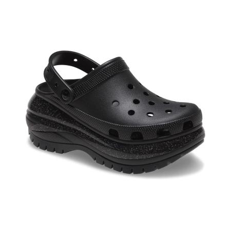 Imagem de Sandália mega crush rainbow glitter clog black