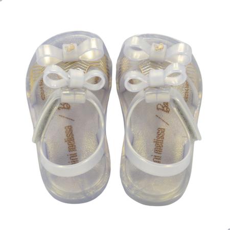 Imagem de Sandália Mini Melissa Dream + Barbie Baby Ouro Perolado