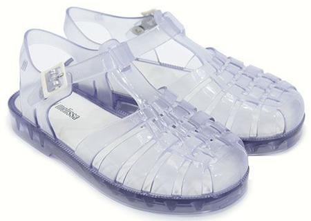 Sandalia melissa store transparente infantil