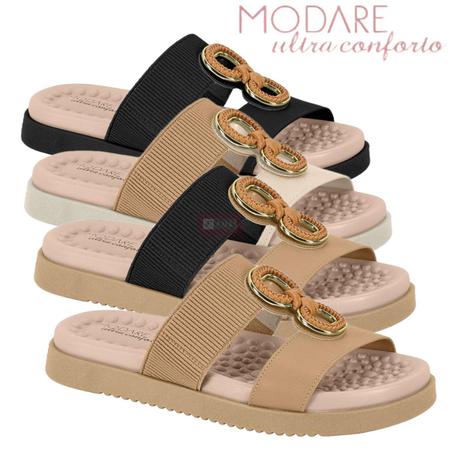 Sandalia Modare Original Papete Rasteira Slide Lancamento Rasteirinha Conforto Casual Dia A Dia Estilo - Modare Ultraconforto Imagem de Sandalia Modare Original Papete Rasteira Slide Lancamento Rasteirinha Conforto Casual Dia A Dia Estilo